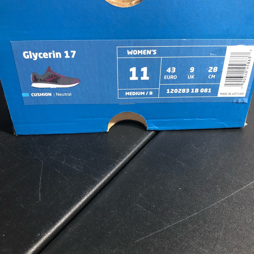 New In Box Brooks Womens Glycerin 17 Running Shoe - Picture 8 of 8